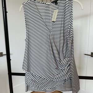 NWT Ann Taylor Striped Top